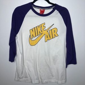 Nike Air Lakers Baseball Tee